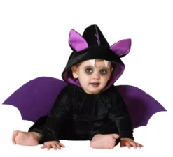 Costume da pipistrello nero per bambino e neonato