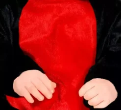 Costume da pipistrello rosso per bambino