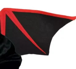 Costume da pipistrello rosso per bambino