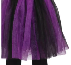 Costume da pipistrello viola per bambina