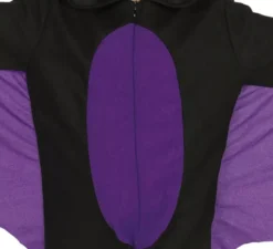 Costume da pipistrello viola per ragazzo