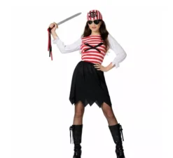 Costume da pirata bucaniere per donna