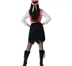 Costume da pirata bucaniere per donna