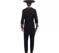 Costume da pirata con giacca argentata per uomo