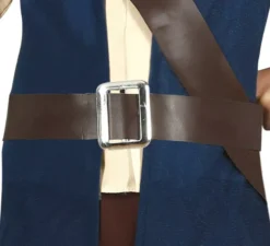 Costume da pirata con gilet blu per bambino