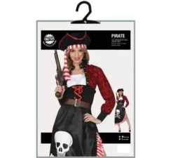 Costume da pirata con gonna per donna