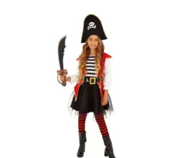 Costume da pirata con tutú per bambina