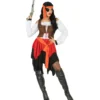 Costume da pirata corsaro per donna