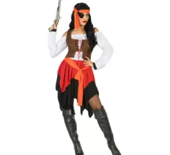 Costume da pirata corsaro per donna