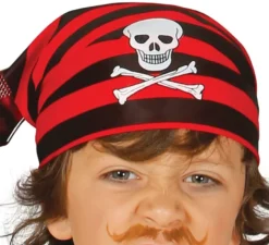 Costume da pirata frastagliato per un ragazzo