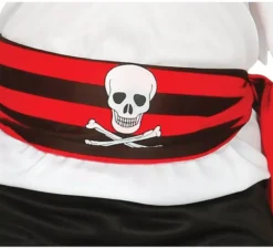 Costume da pirata frastagliato per un ragazzo