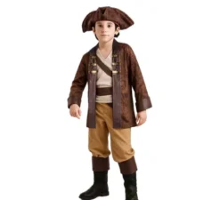 Costume da pirata marrone per bambino