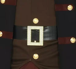 Costume da pirata nero per uomo