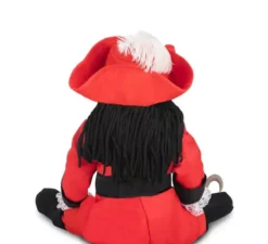 Costume da pirata Red Hook con cappello e parrucca per bambino e bambina