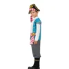 Costume da pirata teschio con cappello per bambino
