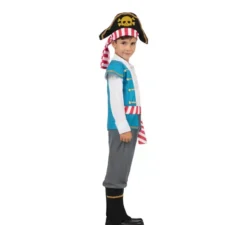Costume da pirata teschio con cappello per bambino
