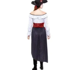 Costume da pirata zombie per donna