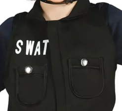 Costume da polizia swat per bambini