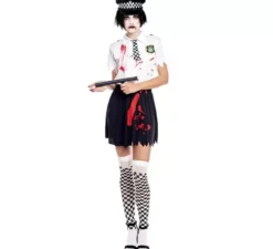Costume da polizia zombie per donna