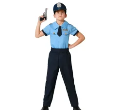 Costume da poliziotto blu per bambino
