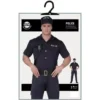 Costume da poliziotto muscoloso per uomo