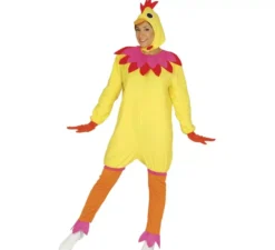 Costume da pollo per una donna