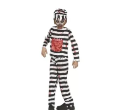Costume da prigioniero zombi per bambini