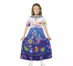 Costume da principessa azzurra per bambina