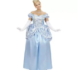 Costume da principessa azzurra per donna