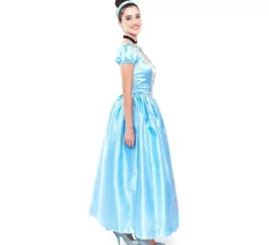 Costume da principessa blu delle fiabe per donna