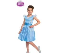 Costume da principessa Cenerentola Basic Plus per bambina