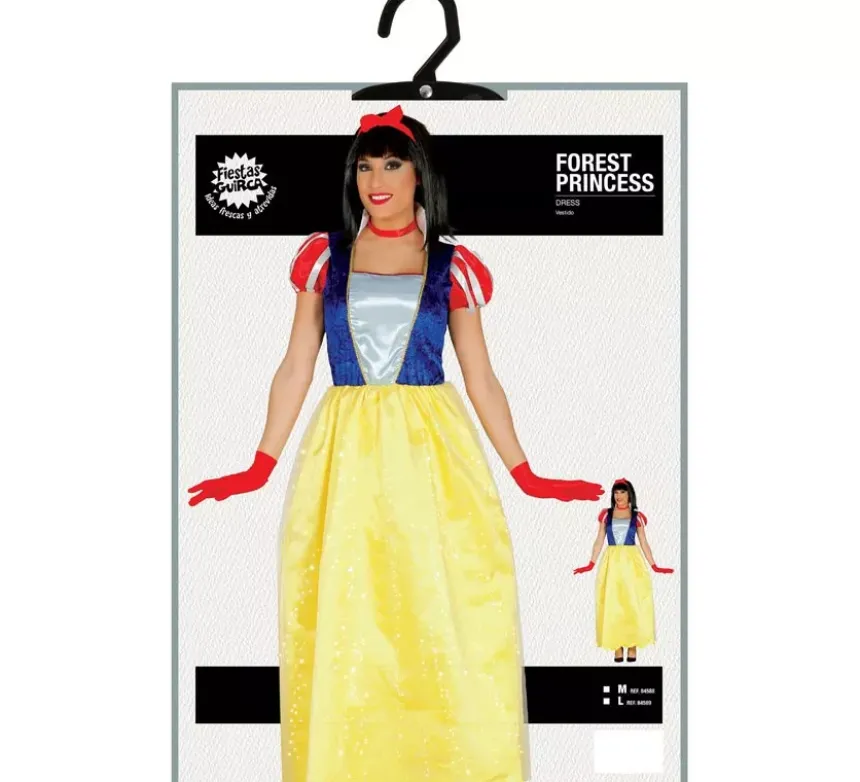 Costume da principessa della foresta per una donna