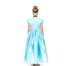 Costume da principessa delle fiabe blu per bambina
