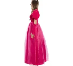 Costume da principessa delle fiabe rosa per donna