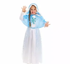 Costume da principessa delle nevi per bambina