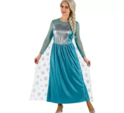 Costume da principessa di ghiaccio per una donna