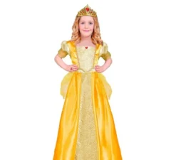 Costume da principessa gialla per bambine