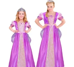Costume da principessa lilla per bambine
