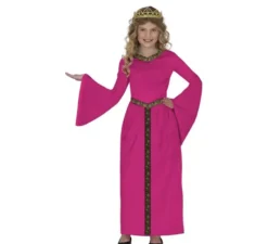 Costume da principessa medievale per bambine