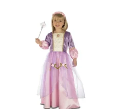 Costume da Principessa medievale viola per bambina