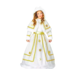 Costume da principessa russa della neve per bambina