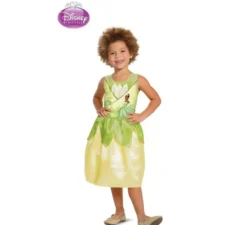 Costume da principessa Tiana Basic Plus per bambina