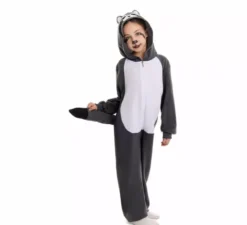 Costume da procione per bambini