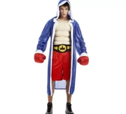 Costume da pugile per un uomo