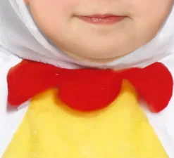 Costume da pulcino bianco per bebè