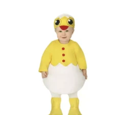 Costume da pulcino nel guscio per neonati
