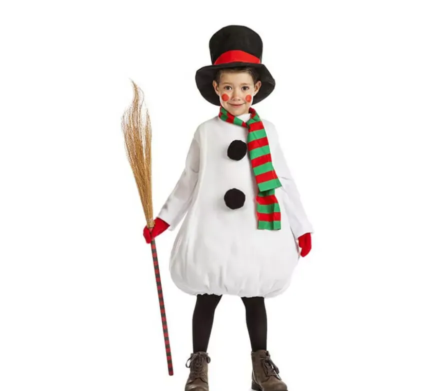Costume da pupazzo di neve per bambini