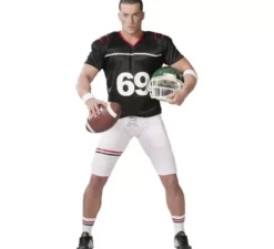 Costume da quarterback per uomo adulto