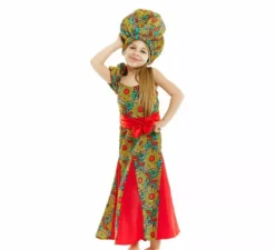 Costume da ragazza africana