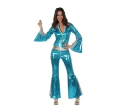 Costume da ragazza da discotecablu per donna